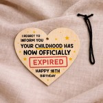 Funny 18th Birthday Gift for Him or Her Expired Childhood Funny 18th Birthday Gift for Him or Her Expired Childhood