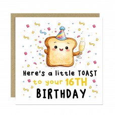 16th Birthday Card For Boys Girls Son Daughter Granddaughter