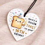 16th Birthday Gift For Daughter Granddaughter Niece Sister Heart