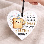 16th Birthday Gift For Daughter Granddaughter Niece Sister Heart