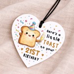 21st Birthday Gift For Daughter Sister Friend Acrylic Heart