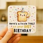 21st Birthday Gift For Women Drinks Coaster Wine Champagne Gift 21st Birthday Gift For Women Drinks Coaster Wine Champagne Gift