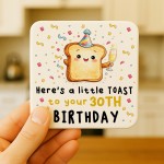 30th Birthday Gift For Women Drinks Coaster Wine Champagne Gift 30th Birthday Gift For Women Drinks Coaster Wine Champagne Gift