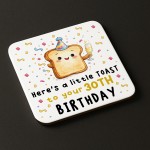 30th Birthday Gift For Women Drinks Coaster Wine Champagne Gift 30th Birthday Gift For Women Drinks Coaster Wine Champagne Gift