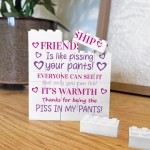 Funny Friendship Gift For Best Friend Novelty Birthday Gift 
