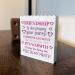 Funny Friendship Gift For Best Friend Novelty Birthday Gift 