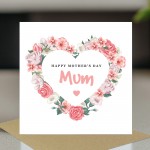 Happy Mothers Day Mum Card, Card For Mothers Day, Mum Cards