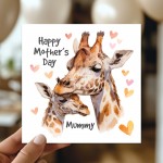 Happy Mothers Day Mummy Card With Kraft Envelope Card For Mummy