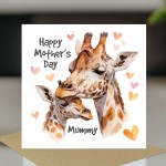 Cute Card For Mum Happy Mothers Day With Kraft Envelope