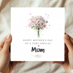 Happy Mothers Day To A Very Special Mum Card With Kraft Envelope