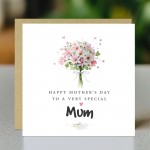 Happy Mothers Day To A Very Special Mum Card With Kraft Envelope