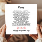 Thank You Card For Mothers Day Mum Poem Mothers Day Card Thank You Card For Mothers Day Mum Poem Mothers Day Card