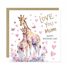 Cute Card For Mum On Mothers Day LOVE YOU MUM Card