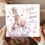 Cute Card For Mum On Mothers Day LOVE YOU MUM Card
