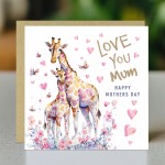 Cute Card For Mum On Mothers Day LOVE YOU MUM Card