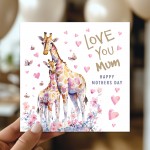 Cute Card For Mum On Mothers Day LOVE YOU MUM Card