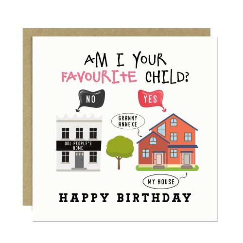 Funny 40th 50th 60th Birthday Card For Mum Dad With Envelope