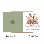 Personalised Mothers Day Card Wonderful Mummy Mothers Day Card