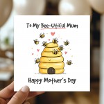 Mothers Day Card To My Bee Utiful Mum Funny Mothers Day Card Mothers Day Card To My Bee Utiful Mum Funny Mothers Day Card