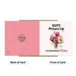 Mothers Day Card Happy Mothers Day Card With Kraft Envelope