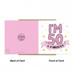 Funny 50th Birthday Card For Women Her Mum Auntie Nan Friend