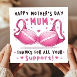 Funny Mothers Day Card Thank You Card For Mum On Mothers Day