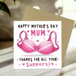 Funny Mothers Day Card Thank You Card For Mum On Mothers Day
