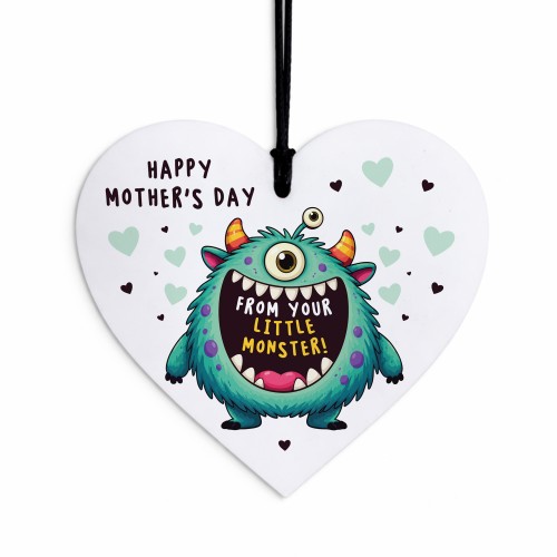 Funny Mum Gift For Mothers Day From Your Little Monster