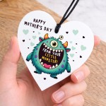 Funny Mum Gift For Mothers Day From Your Little Monster