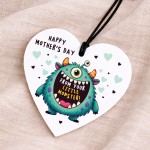 Funny Mum Gift For Mothers Day From Your Little Monster
