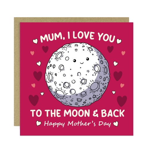 Cute Card For Mum On Mothers Day With Envelope Mum Cards