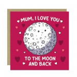Cute Card For Mums Birthday With Kraft Envelope I Love You Card