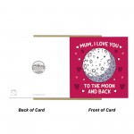 Cute Card For Mums Birthday With Kraft Envelope I Love You Card