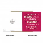 Card For Mums Birthday With Kraft Envelope RAISE A LEGEND Card Card For Mums Birthday With Kraft Envelope RAISE A LEGEND Card