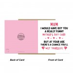 Hilarious Mothers Day Card Funny Card For Mum On Mothers Day