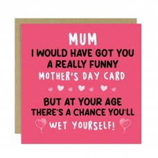 Rude Mothers Day Card Funny Card For Mum On Mothers Day