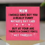 Rude Mothers Day Card Funny Card For Mum On Mothers Day