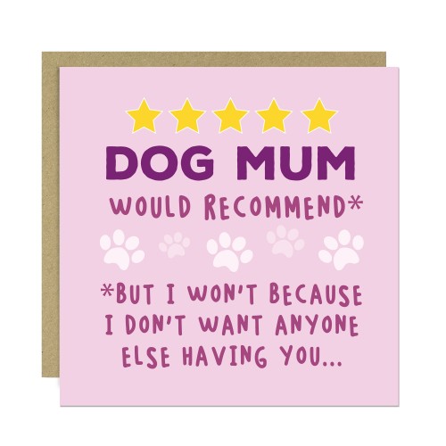 Cute Happy Birthday Card From Dog Special Card For Mum Cute Happy Birthday Card From Dog Special Card For Mum