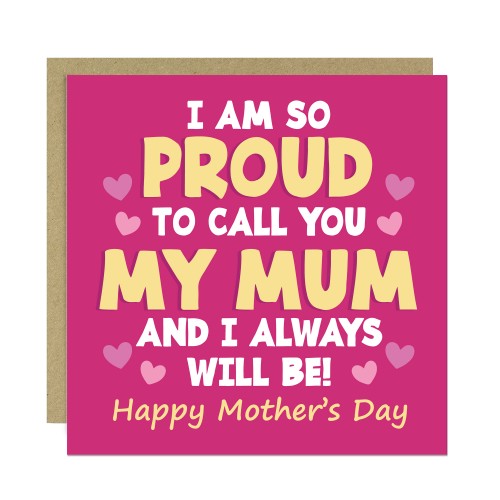 Cute Mothers Day Card, Special Card For Mum On Mothers Day