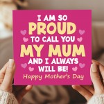 Cute Mothers Day Card, Special Card For Mum On Mothers Day