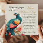 Mother's Day Card Especially For You Mum From Daughter Son
