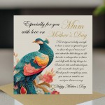 Mother's Day Card Especially For You Mum From Daughter Son