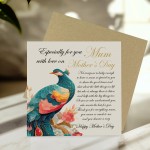 Mother's Day Card Especially For You Mum From Daughter Son