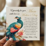 Mother's Day Card Especially For You Mum From Daughter Son