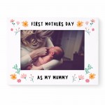First Mother's Day Photo Frame Mum Gift 7x5 Wooden 
