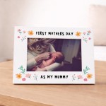 First Mother's Day Photo Frame Mum Gift 7x5 Wooden 