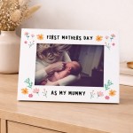 First Mother's Day Photo Frame Mum Gift 7x5 Wooden 