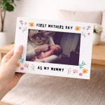 First Mother's Day Photo Frame Mum Gift 7x5 Wooden 