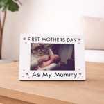 1st Mother's Day Photo Frame Mum Gift 7x5 Wood Frame New Mum