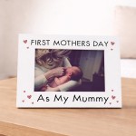 1st Mother's Day Photo Frame Mum Gift 7x5 Wood Frame New Mum